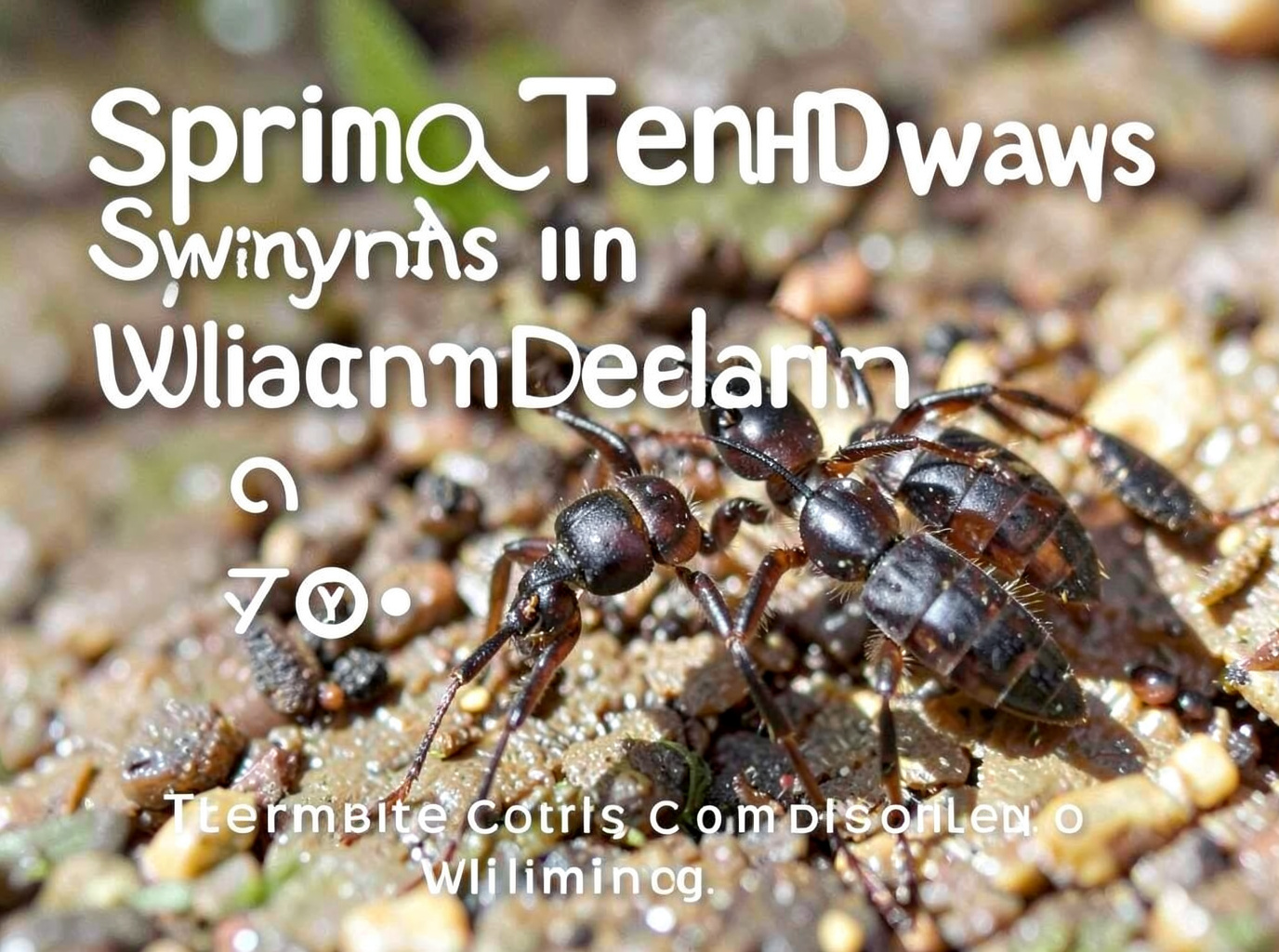 Spring Termite Swarms in Wilmington Delaware