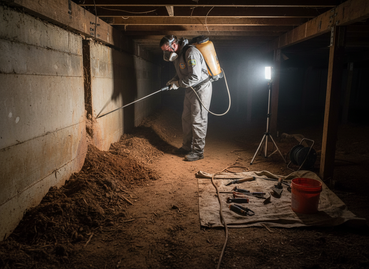 Subterranean Termite Treatment in Wilmington, DE