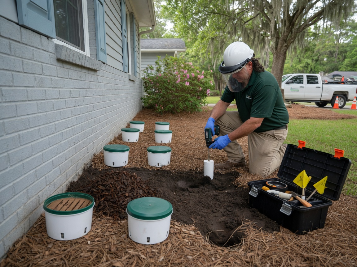Termite Baiting System in Wilmington, DE